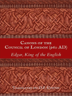 Canons of the Council of London (960 AD)