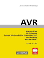 Richtlinien für Arbeitsverträge in den Einrichtungen des Deutschen Caritasverbandes (AVR): Buchausgabe 2024