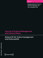 Journal of Cultural Management and Cultural Policy/Zeitschrift für Kulturmanagement und Kulturpolitik: Vol. 9, Issue 2: Safeguarding the Future - Cultural Heritage and the Intangible Past