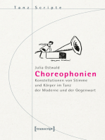 Choreophonien: Konstellationen von Stimme und Körper im Tanz der Moderne und der Gegenwart
