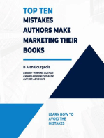 Top Ten Mistakes Authors Make Marketing Their Books