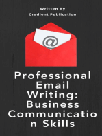 Professional Email Writing: Business Communication Skills