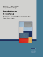 Translation als Gestaltung: Beiträge für Klaus Kaindl zur translatorischen Theorie und Praxis