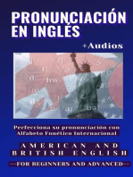 Pronunciación en inglés