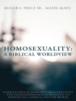 Homosexuality: A Biblical Worldview