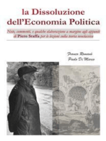 La Dissoluzione dell'Economia Politica: Note, Commenti e qualche Elaborazione a margine degli Appunti di Piero Sraffa per le lezioni sulla teoria neoclassica