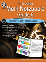 Interactive Math Notebook Resource Book, Grade 6