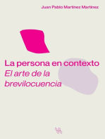 La persona en contexto: El arte de la brevilocuencia