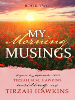 My Morning Musings August to September 2023: My Morning Musings, #2