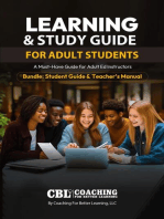 Learning & Study Guide for Adult Students