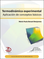 Termodinámica experimental: Aplicación de conceptos básicos
