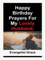Happy Birthday Prayers for My Lovely Husband