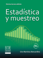 Estadistica y muestreo - 13ra edición