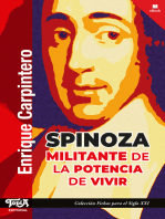 Spinoza, militante de la potencia de vivir