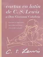 Cartas en latín de C. S. Lewis y Don Giovanni Calabria