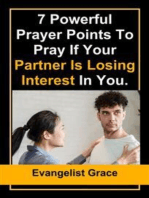 7 powerful prayers points to pray when your Partner Is Losing Interest in You