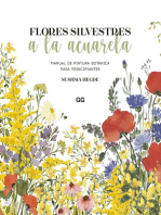 Flores silvestres a la acuarela: Manual de pintura botánica para principiantes