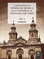 Catálogo del Fondo de Música de la Catedral de Santiago de Chile: Vol. 2