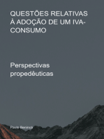 Questões Relativas À Adoção De Um Iva- Consumo