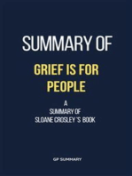 Summary of Grief Is for People by Sloane Crosley