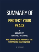 Summary of Protect Your Peace by Trent Shelton