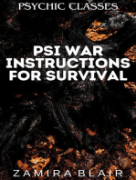 Psi War Instructions for Survival: Psychic Classes, #6