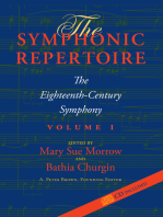 The Symphonic Repertoire, Volume I: The Eighteenth-Century Symphony