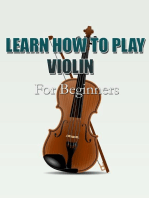Learn How To Play Violin For Beginners