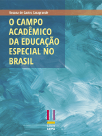 O campo acadêmico da educação especial no Brasil