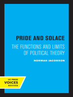 Pride and Solace: The Functions and Limits of Political Theory