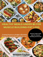 Healthy Meals under $5 for Muscle Building and Fat Loss: Fueling Fitness on a Budget