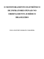 O Monitoramento Eletrônico De Infratores Penais No Ordenamento Jurídico Brasileiro