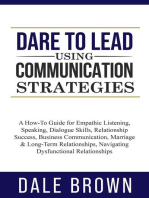 Dare to Lead using Communication Strategies