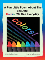 A Fun Little Poem About The Beautiful Colors We See Everyday