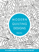 Modern Quilting Designs: 90+ Free-Motion Inspirations, Add Texture & Style to Your Next Quilt