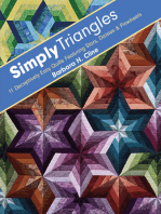 Simply Triangles: 11 Deceptively Easy Quilts Featuring Stars, Daisies & Pinwheels
