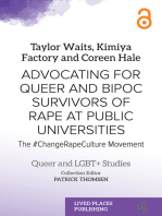 Advocating for Queer and BIPOC Survivors of Rape at Public Universities