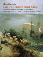 Unendlichkeit und Maß: Das Zustandekommen des Aufbaus der ,Lehre vom Sein’ in Hegels ,Wissenschaft der Logik’