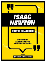 Isaac Newton - Quotes Collection: Biography, Achievements And Life Lessons