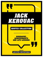Jack Kerouac - Quotes Collection: Biography, Achievements And Life Lessons