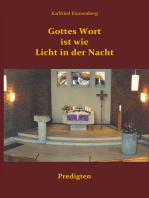 Gottes Wort ist wie Licht in der Nacht: Predigten