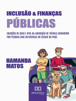 Inclusão e Finanças Públicas: isenções de ICMS e IPVA na aquisição de veículo automotor por pessoas com deficiência no estado do Pará