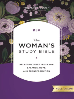KJV, The Woman's Study Bible, Full-Color, Comfort Print: Receiving God's Truth for Balance, Hope, and Transformation