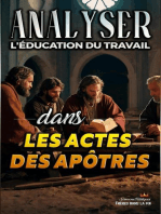 Analyser L'éducation du Travail dans les Actes des Apôtres: L'éducation au Travail dans la Bible, #26