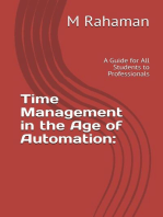 Time Management in The Age of Automation
