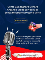 Come Guadagnare Denaro Creando Video su YouTube Senza Mostrare il Proprio Volto