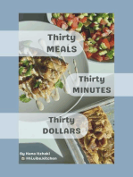 Thirty Meals, Thirty Minutes, Thirty Dollars