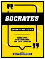 Socrates - Quotes Collection: Biography, Achievements And Life Lessons