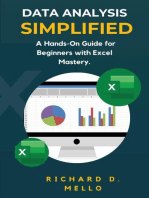 Data Analysis Simplified: A Hands-On Guide for Beginners with Excel Mastery.
