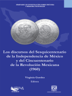 Los discursos del sesquincentenario de la Independencia de México y del cincuentenario de la Revolución Mexicana (1960)